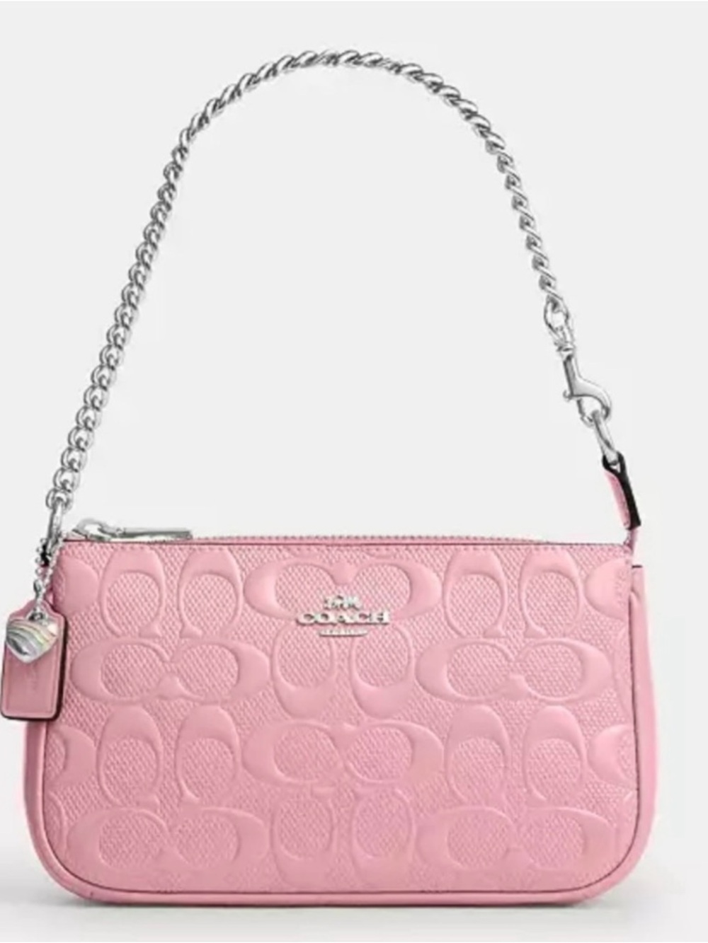 Coach Nolita 19
In Signature Leather With Heart Charm